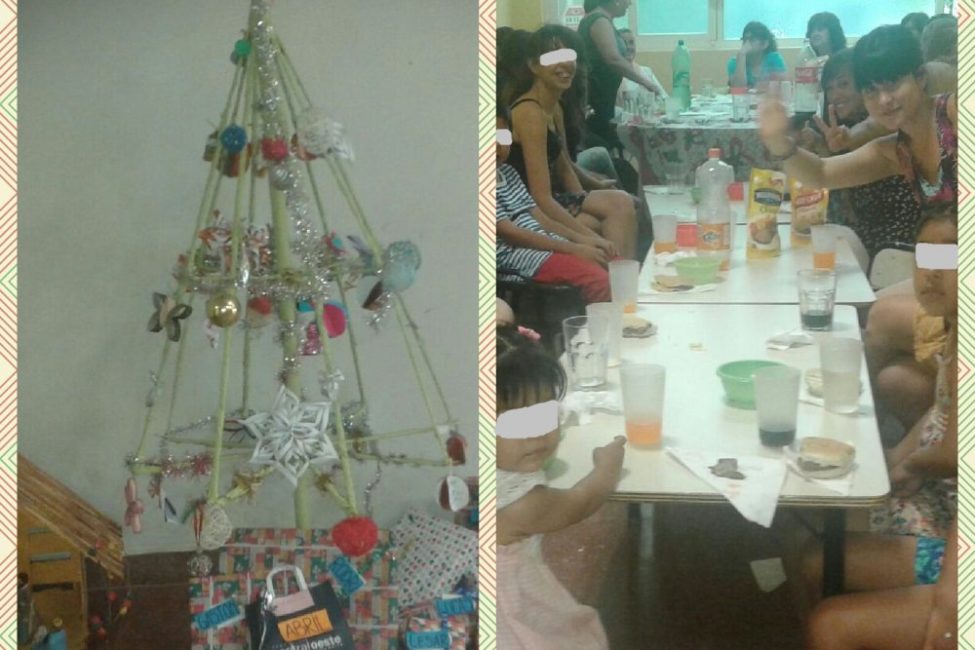 donaciones arbol y chicos