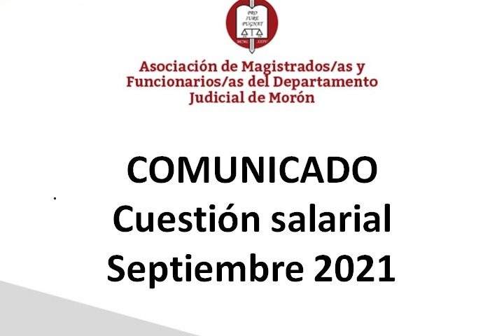 cuestion salarial sept 2021