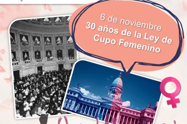 30 años ley cupo femenino