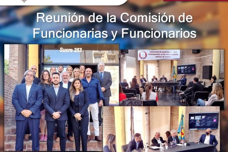 reunion funcionarios y funcionarias moron