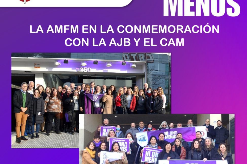 NI UNA MENOS FOTO AMFM